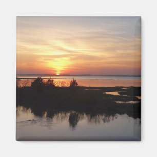 Chincoteague Sunset II Virginia Landschaft Magnet