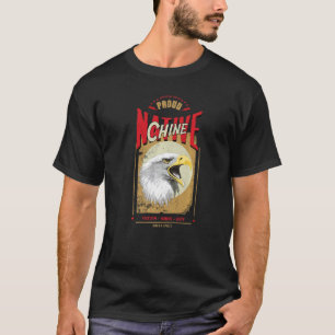 Chine Native American Eagle Spirit Vintage Ehre T-Shirt