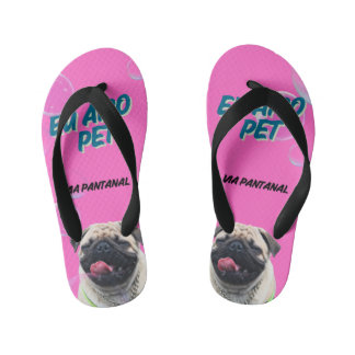 Chinelos infantil Via Pantanal1 Kinderbadesandalen