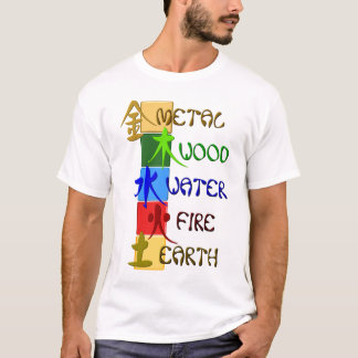 Chinese 5 Elemente T-Shirt