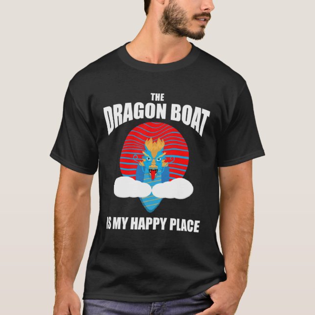 Chinese Boat Racing Quote for Dragon Boat Coach  6 T-Shirt (Vorderseite)
