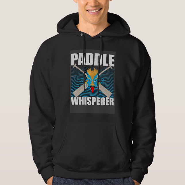 Chinese Boat Racing Quote for Dragon Boat Coach  8 Hoodie (Vorderseite)