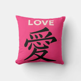 Chinese calligraphy Throw Cushion Kissen