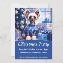 Chinese Crested Christmas Party