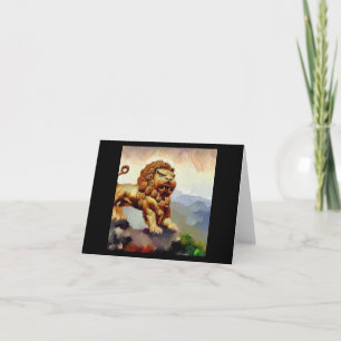 Chinese Foo Lion (20) Karte