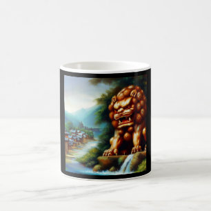 Chinese Foo Lion (36) Kaffeetasse