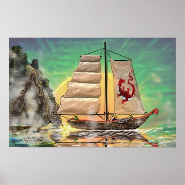 CHINESE JUNK POSTER (Vorne)
