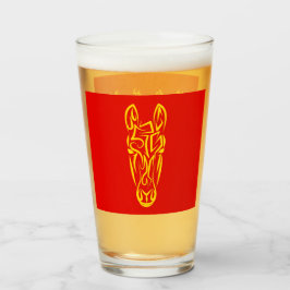 Chinese Lunar New Year of the Horse 2026 4724 Fire Glas