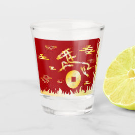 Chinese Lunar New Year of the Horse 2026 4724 Fire Schnapsglas