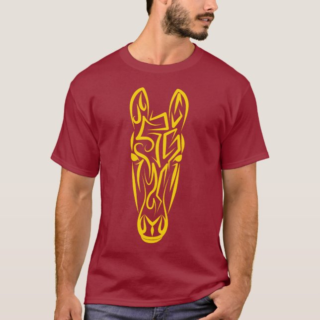 Chinese Lunar New Year of the Horse 2026 4724 Fire T-Shirt (Vorderseite)