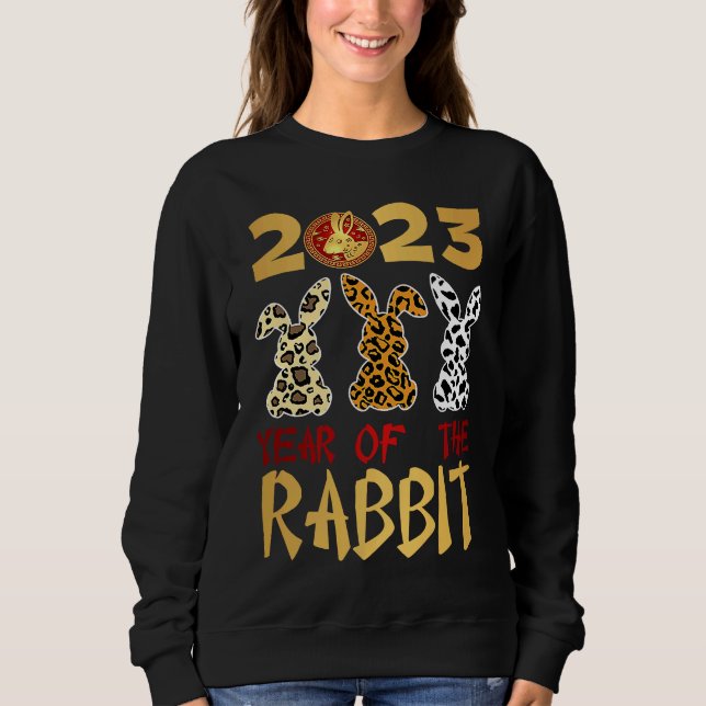 Chinese New Year 2023 Year Of The Rabbit Lunar New Sweatshirt (Vorderseite)