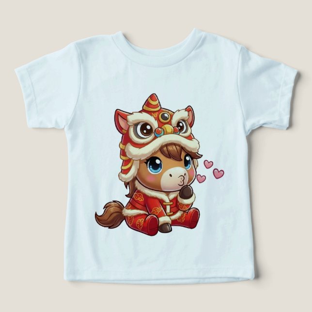 Chinese New Year Horse 2026 Zodiac (Design Vorderseite)