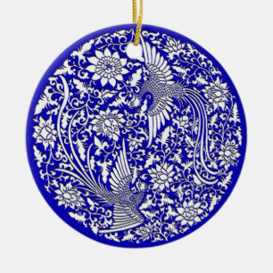 Chinese Phoenix Keramikornament