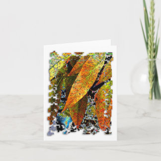 Chinese Pistache Notecard Karte