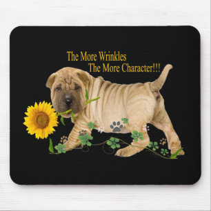 Chinese Shar-Pei knittert Geschenke Mousepad