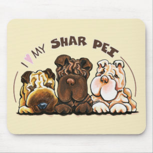Chinese Shar Pei Lover Mousepad