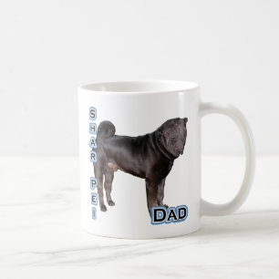 Chinese Shar-Pei Vater 4 Kaffeetasse