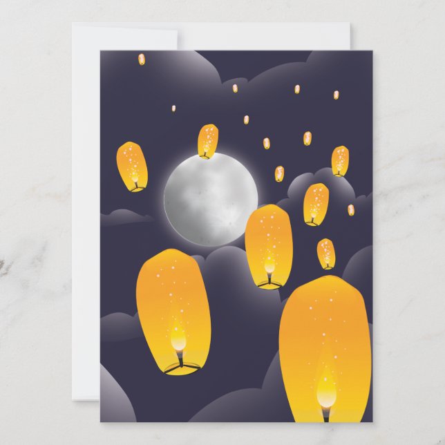 Chinese Sky Lanterns (Vorderseite)