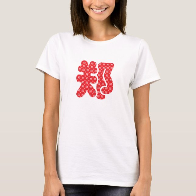 Chinese surnames T-Shirt (Vorderseite)
