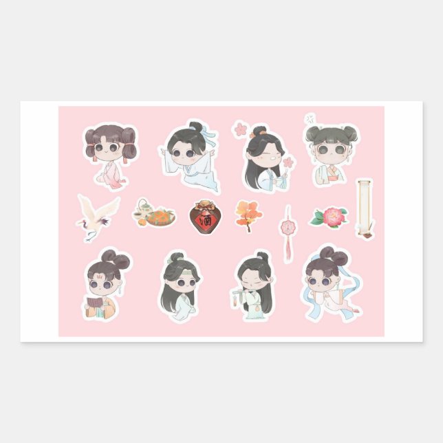 Chinese Theme Digital Stickers  | Country Edition (Vorderseite)