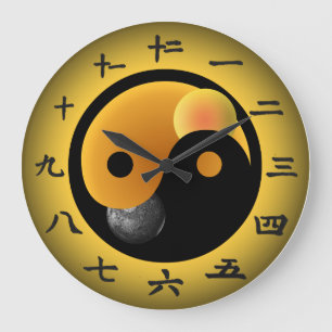 Chinese Yin Yang Uhr