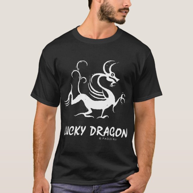 Chinese Zodiac 5 Lucky Dragon 2 T-Shirt (Vorderseite)