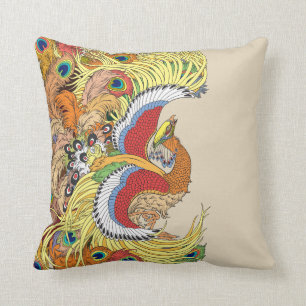 Chinesephoenix feng Huang Kissen