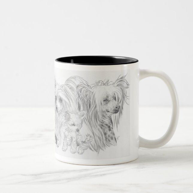 Chinesisch beglaubigt zweifarbige tasse (Rechts)