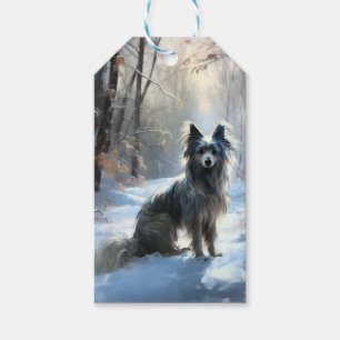 Chinesisch Created Let It Snow Weihnachten Geschenkanhänger