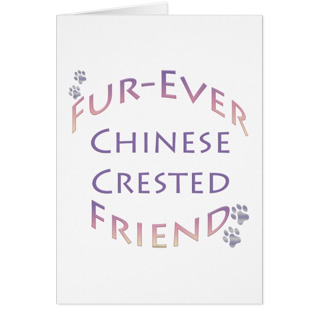 Chinesisch Crested Furever (Vorne)