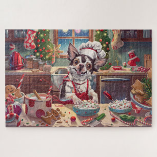 Chinesisch Crested Holiday Baking: Festliche Weihn Puzzle