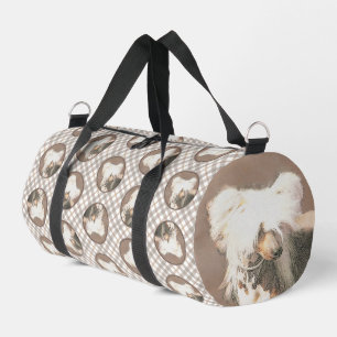 Chinesisch entworfene haarlose Malerei Original Hu Duffle Bag