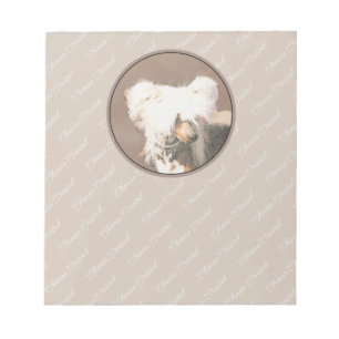 Chinesisch entworfene haarlose Malerei Original Hu Notizblock