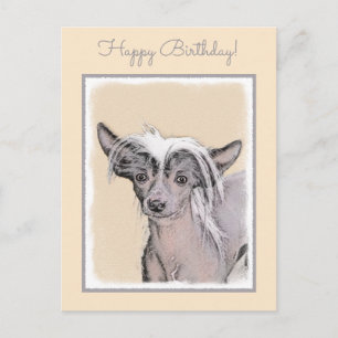 Chinesisch entworfene haarlose Malerei Original Hu Postkarte