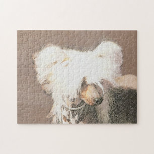 Chinesisch entworfene haarlose Malerei Original Hu Puzzle