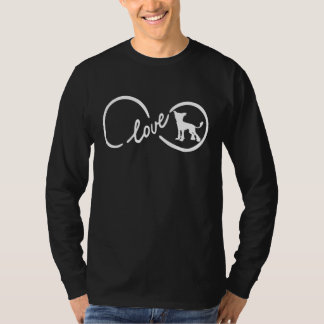 Chinesisch entworfene Teen Girls Kinder Liebe 1 T-Shirt