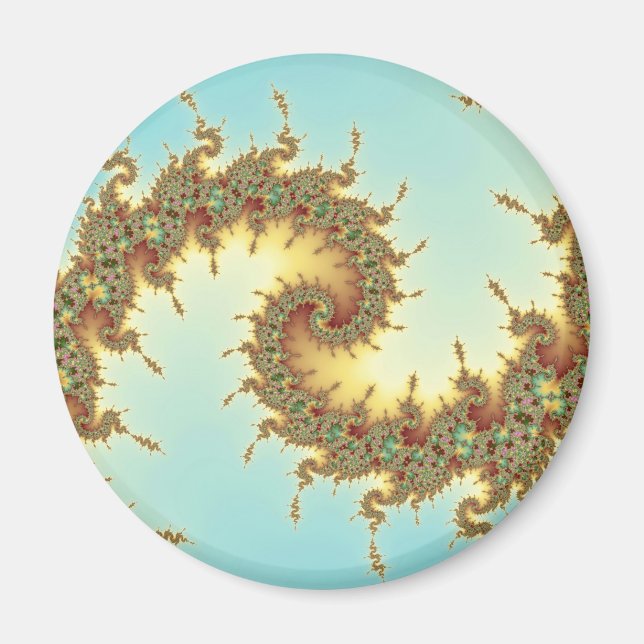 Chinesisch - Fraktal Magnet (Vorne)