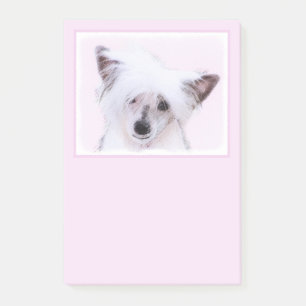 Chinesisch gezapfte Powderpuff-Malerei - Hundekuns Post-it Klebezettel