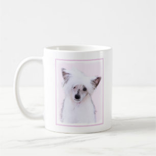 Chinesisch gezapfte Powderpuff-Malerei - Hundekuns Tasse
