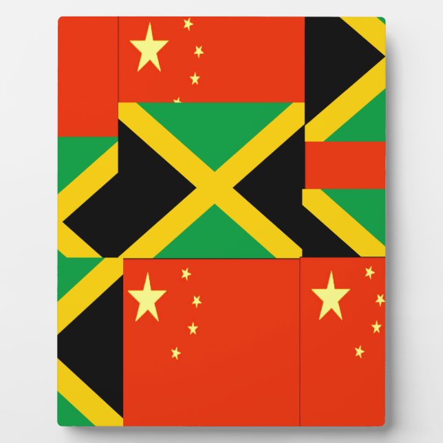 chinesisch-jamaikanisch fotoplatte (Vorderseite)