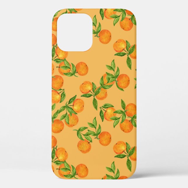Chinesisch Japanisch inspiriert, Aquarellrückwand Case-Mate iPhone Hülle (Rückseite)