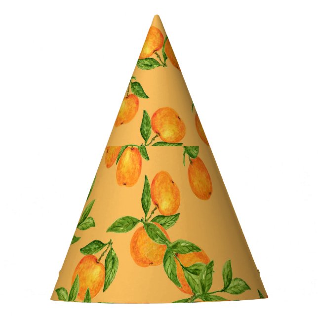 Chinesisch Japanisch inspiriert, Aquarellrückwand Partyhütchen (Vorderseite)