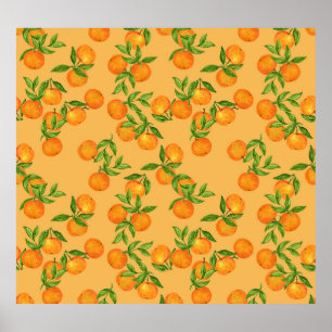 Chinesisch Japanisch inspiriert, Aquarellrückwand Poster