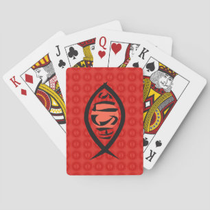 Chinesisch-Japanisch Sushi Fish Playing Cards Spielkarten