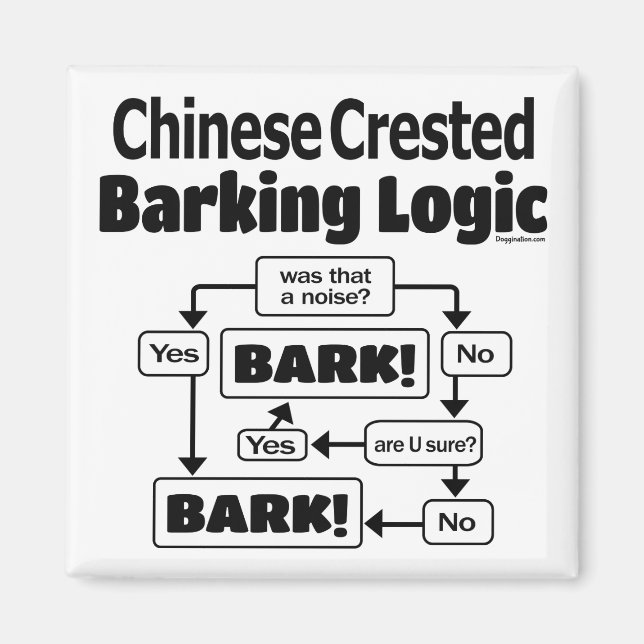 Chinesisch-kreierte Barklogik Magnet (Vorne)