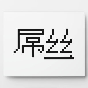 Chinesisch Loser / Diaosi 屌 丝 Hanzi MEMO Fotoplatte