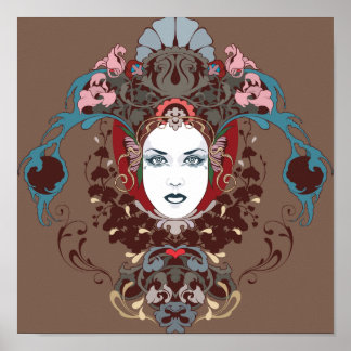 Chinesisch MAsk Poster