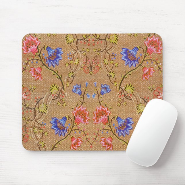 Chinesisch Nanjing Imperial Red-Gold Brocade Mousepad (Mit Mouse)