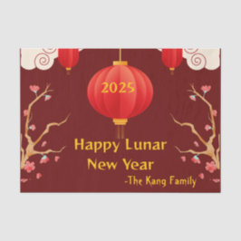 Chinesisch Neues Jahr 2025 Seidenpapier