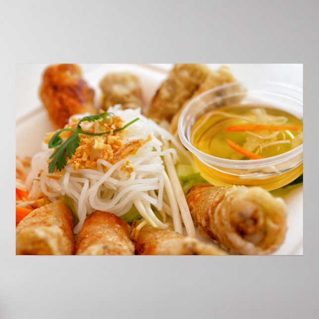 Chinesisch nimmt Essen Poster (Vorne)